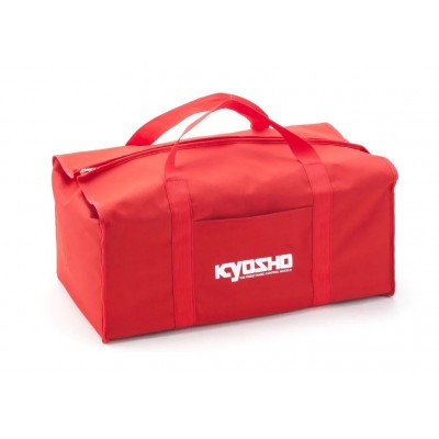 CARRYING BAG ( DIM: 320x560x220mm - FOR 1/8 SIZE RC MODELS ) RED - KYOSHO